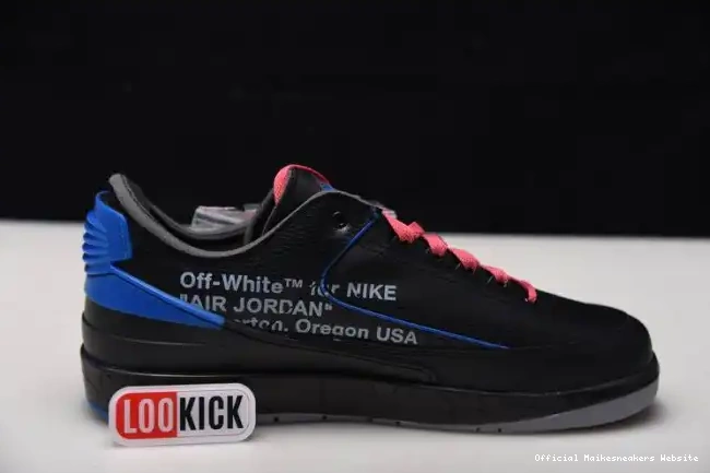 Official Maikesneakers Black DJ4375-004 2 Off-White SP Low Jordan Retro Blue 0529